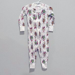 Hanna Andersson Dr. Seuss Grinch PJs Sz 80cm 18-24m‎